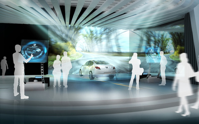 數字空間的動態敘事 SGM上海車展空間設計與電腦動畫的交匯